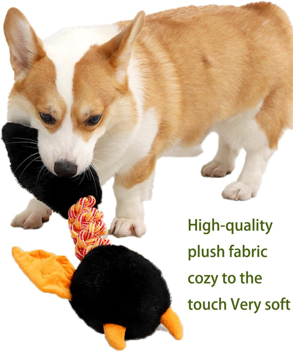 Plush squeaky Dog Toys for Large or Small Dogs