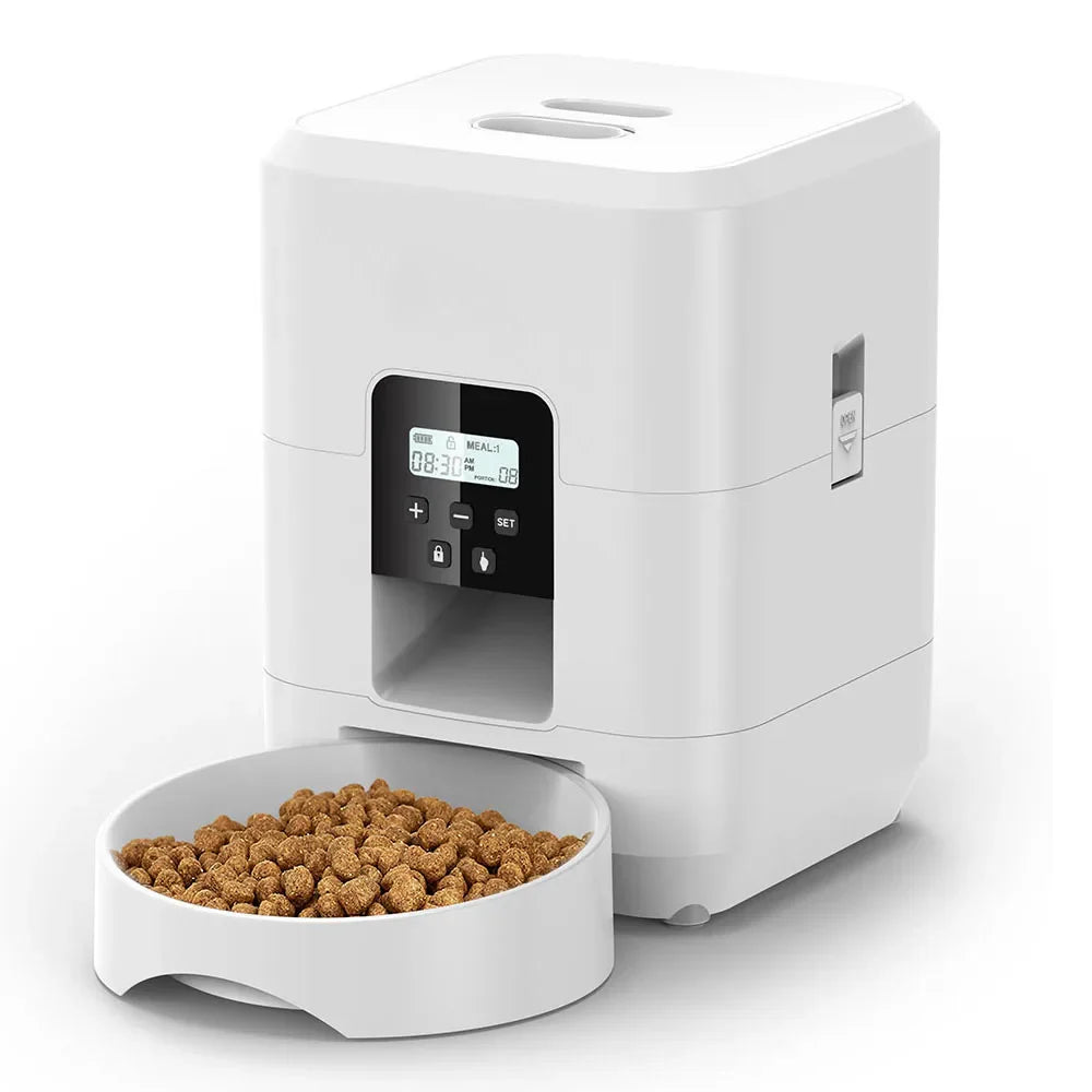 Smart Automatic Pet Feeder with Camera