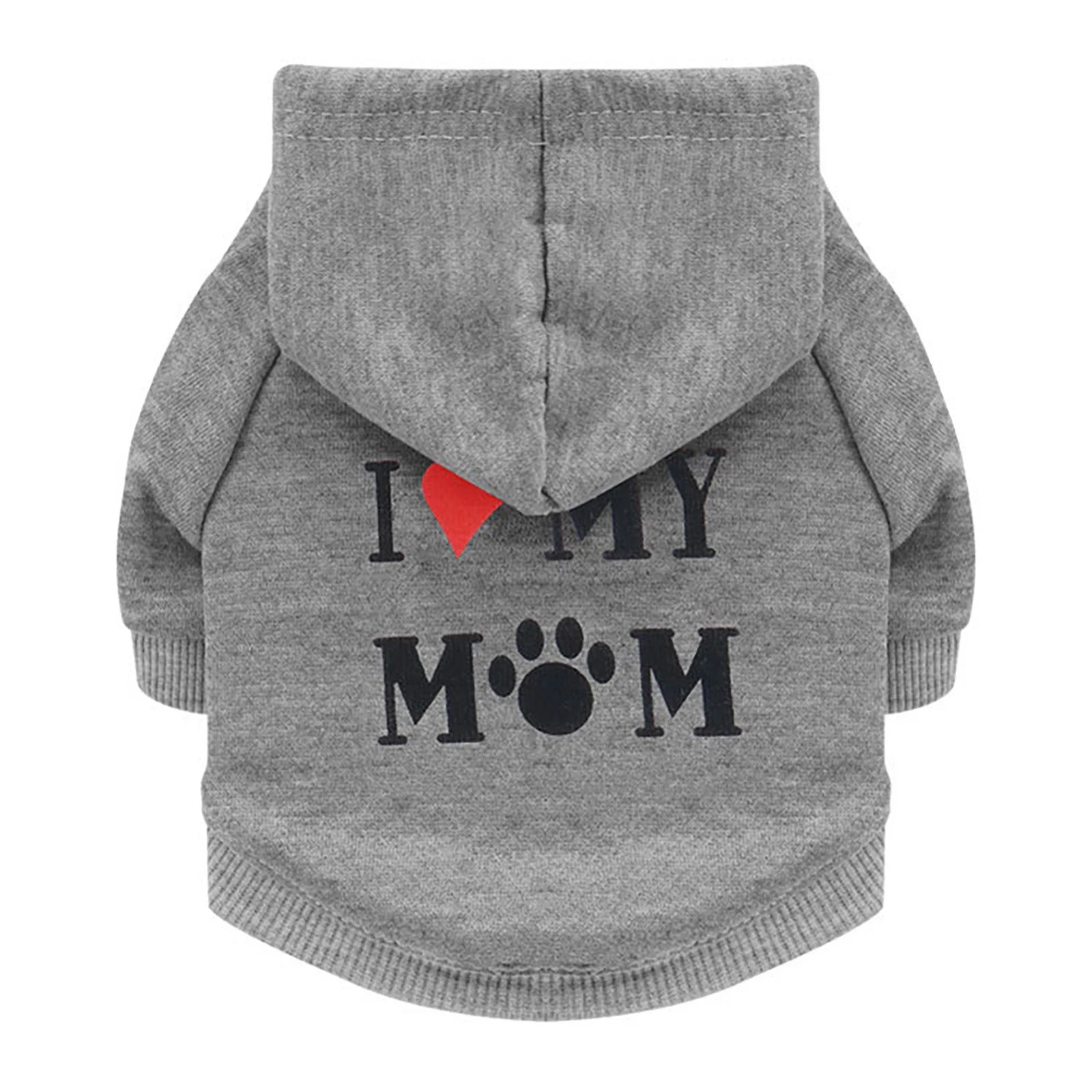 Turtleneck Sweaters for Dogs and Cats - Soft Winter Pajamas and Valentine’s Day Apparel with Heart Design