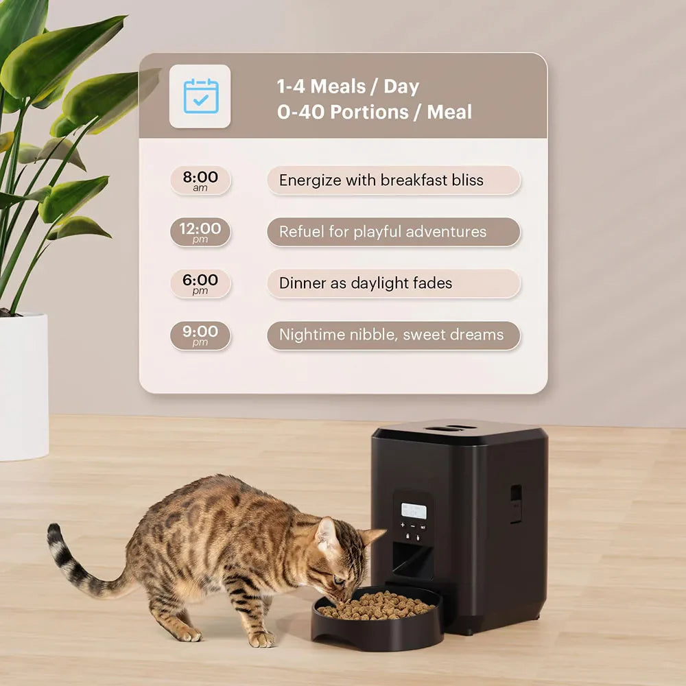 Smart Automatic Pet Feeder with Camera