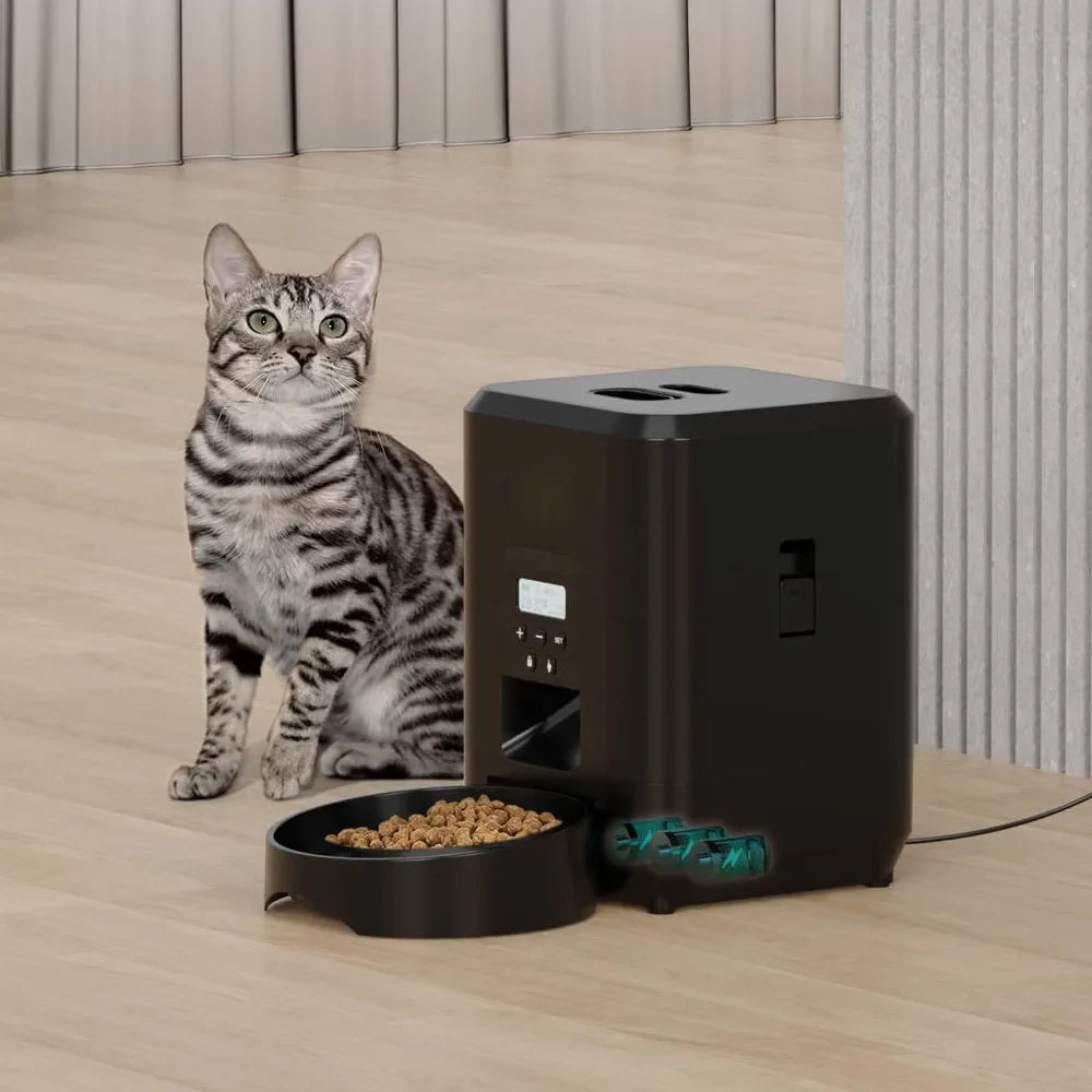 Smart Automatic Pet Feeder with Camera